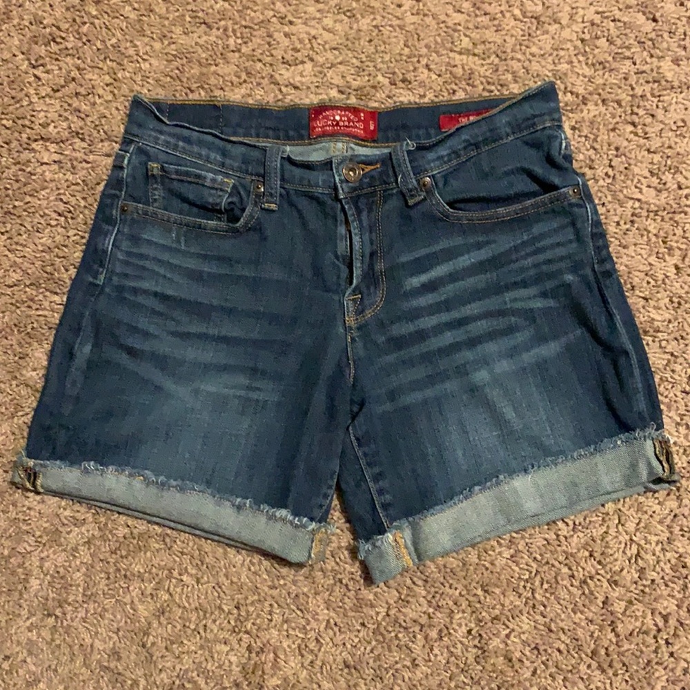 Lucky Brand “The Roll Up” Jean Shorts Size 4/27